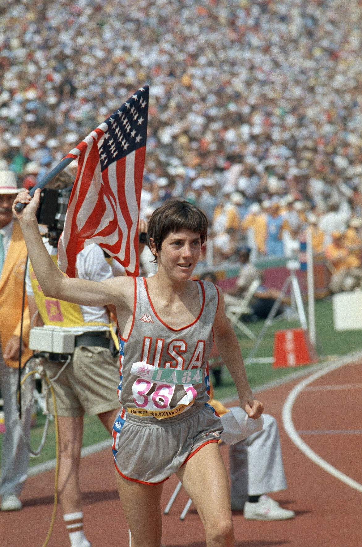 1984: American Joan Benoit wins the first Olympic marathon for women
